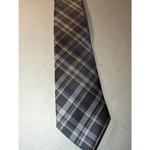 Lot 6 Men's Neck Ties Huddersfield Stafford Halston III Silk Italy Mint - Picture 9 of 12